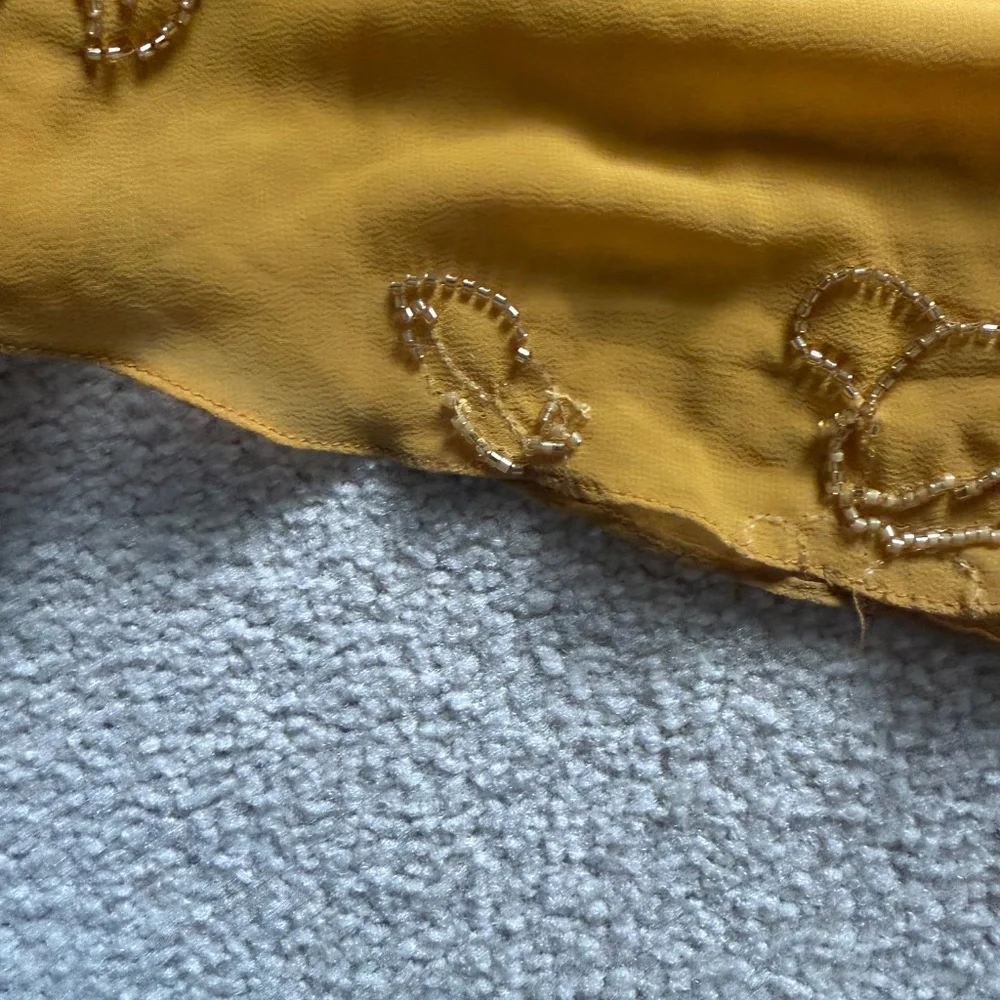 House of CB Rosalia Beaded Georgette Gown - Picture 8 of 10